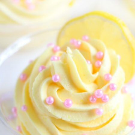 Lemon Mousse- Only TWO Ingredients!