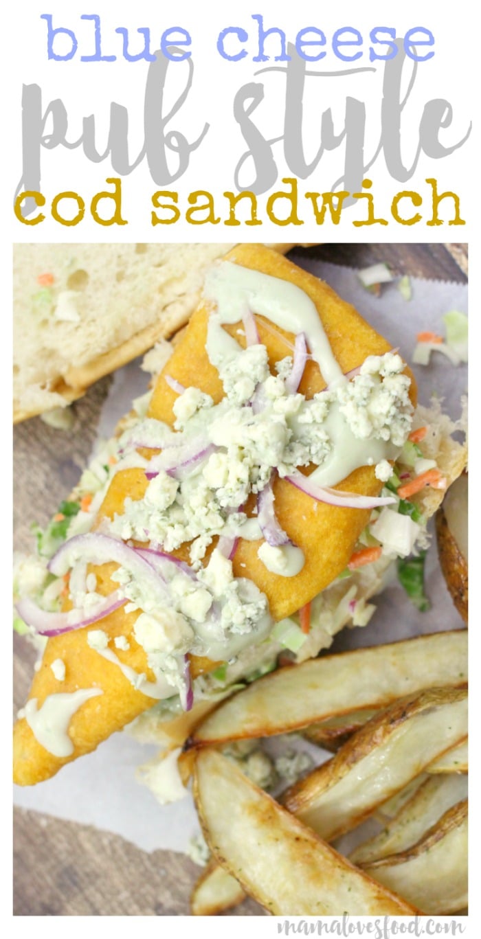 Cod Sandwich – Pub Style