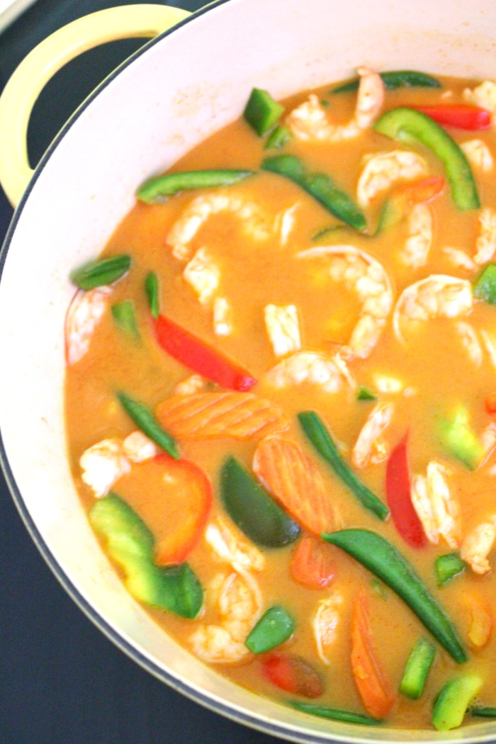 Red Curry Shrimp
