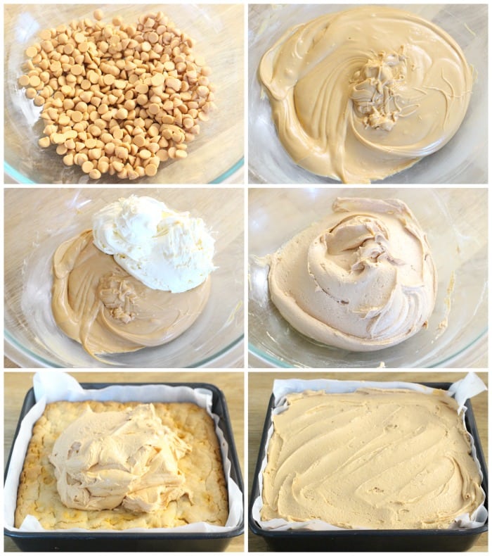 Butterbeer Fudge Topped Blondies Harry Potter Recipe