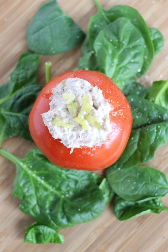Tuna Salad Stuffed Tomato Recipe