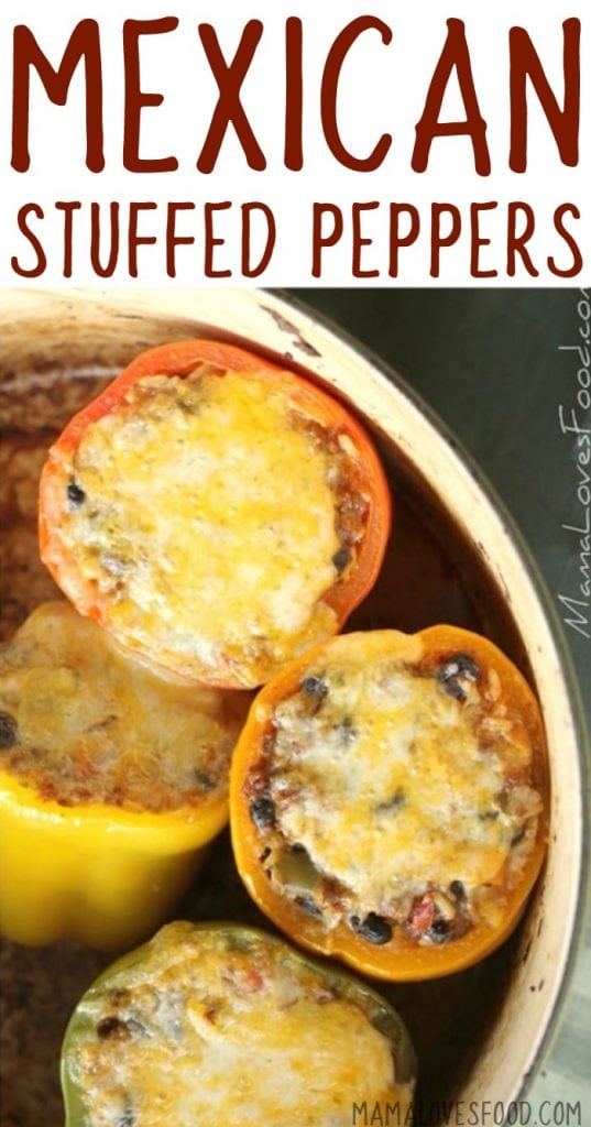 How to make Mexican Style Stuffed Bell Peppers
