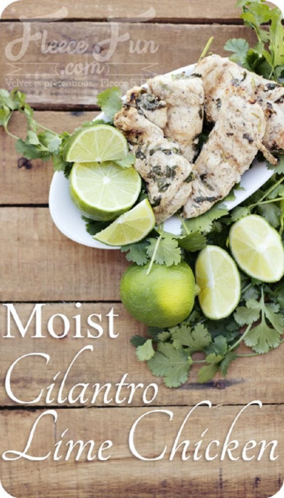 Moist Cilantro Lime Chicken