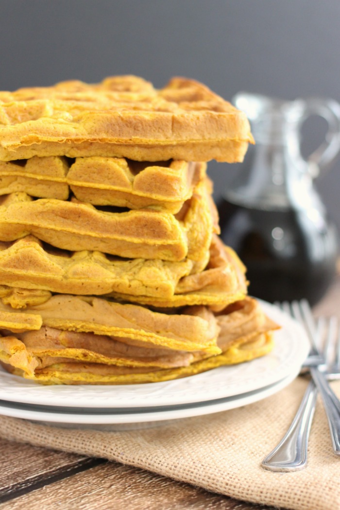 PUMPKIN WAFFLES