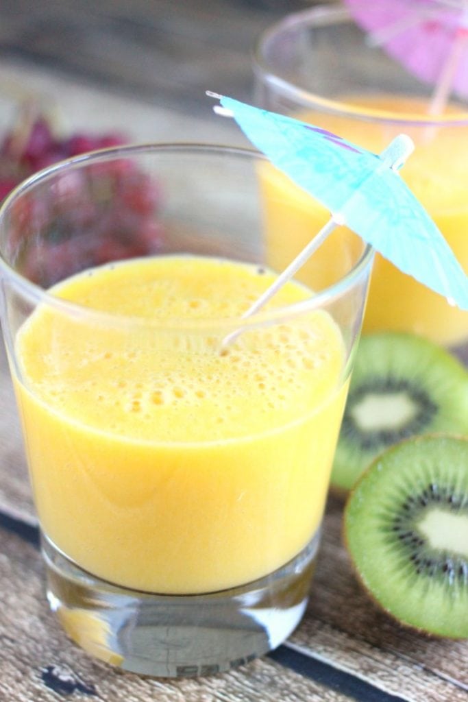 Vanilla Mango Tropical Smoothie Recipe