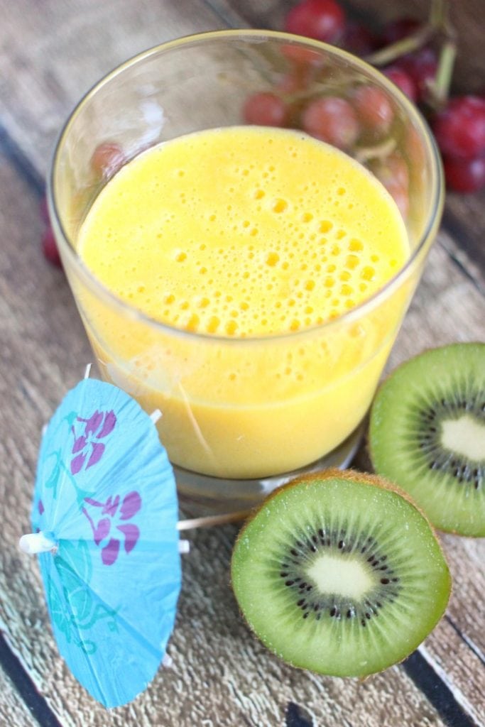 Vanilla Mango Tropical Smoothie Recipe