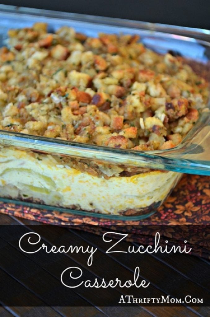 Creamy Zucchini Casserole