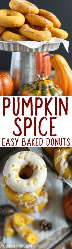 Easy Baked Pumpkin Spice Donut Recipe