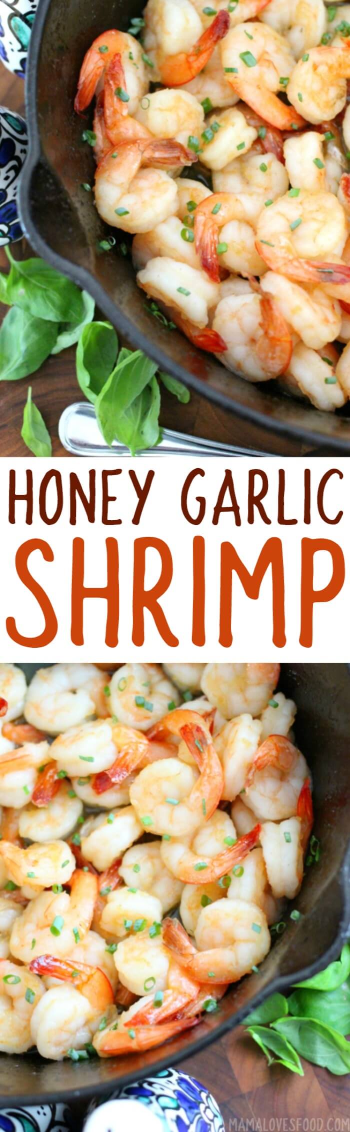 Honey Garlic Shrimp - Easy Shrimp Dinner - Mama Loves Food