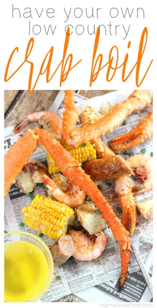 low country crab boil