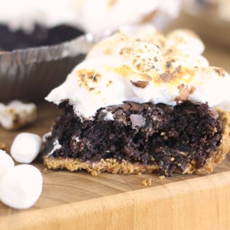 S'mores Brownie Pie