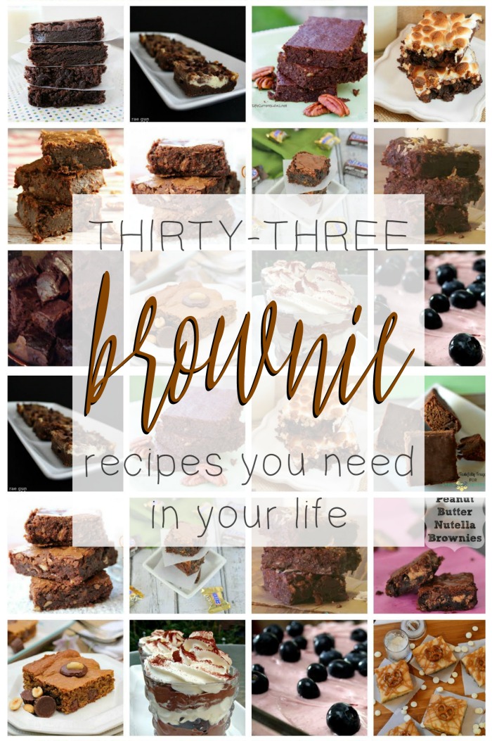 33 Brownie Recipes You NEED In Your Life!