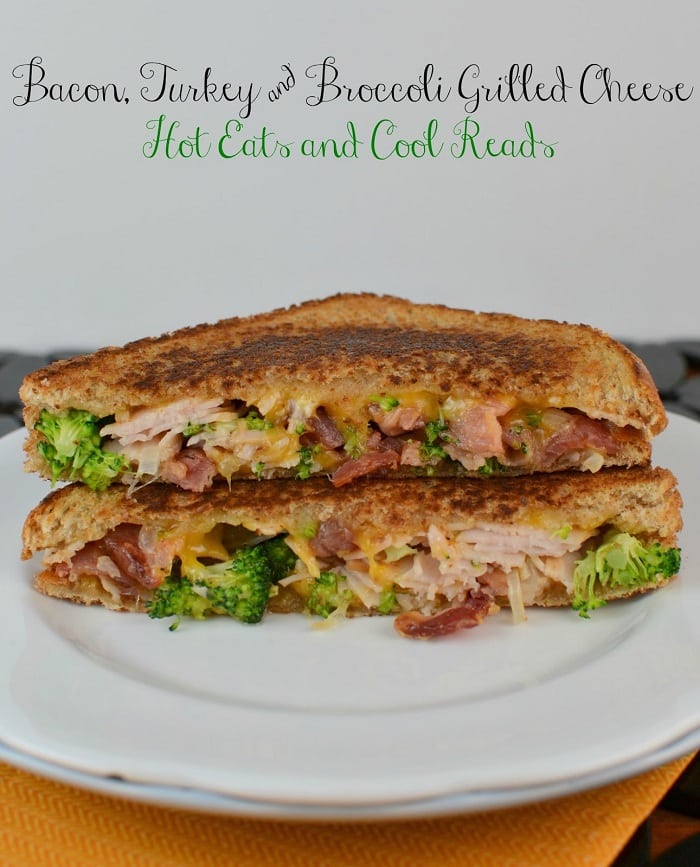 Bacon, Turkey and Broccoli Grilled Cheese