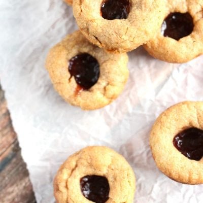 PEANUT BUTTER AND JELLY COOKIES