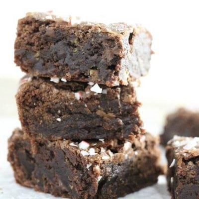 Peppermint Candy Cane Brownie Recipe
