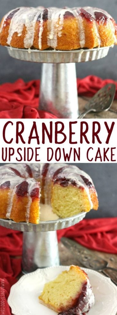 cranberry upside down cake recipe
