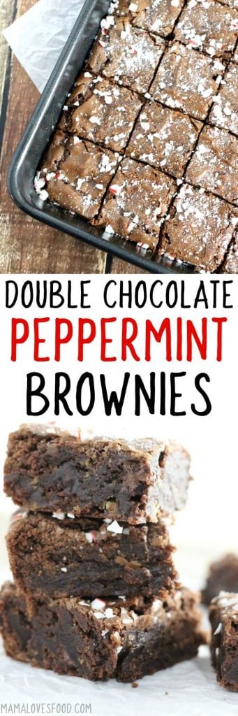 peppermint brownies