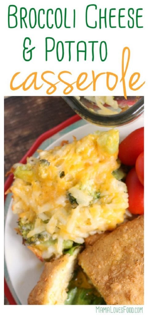 Broccoli, Cheese & Potato Casserole