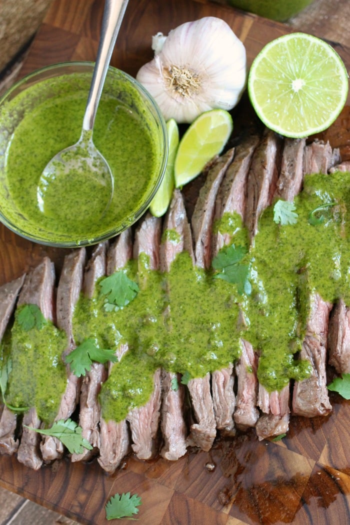 chimichurri steak