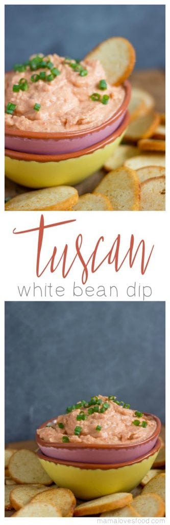 Tuscan White Bean Dip Recipe