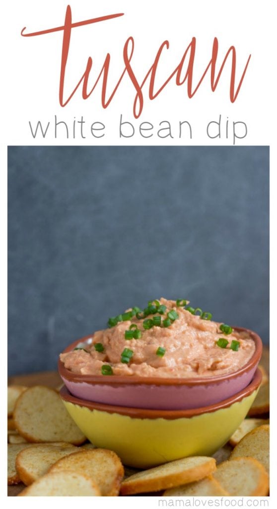 Tuscan White Bean Dip Recipe