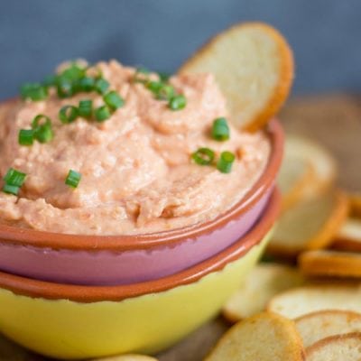 white bean dip