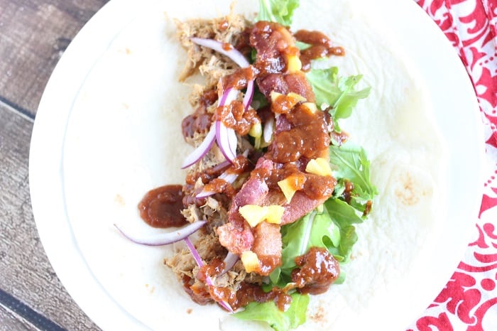Bacon Pineapple Pulled Pork Tacos Recipe