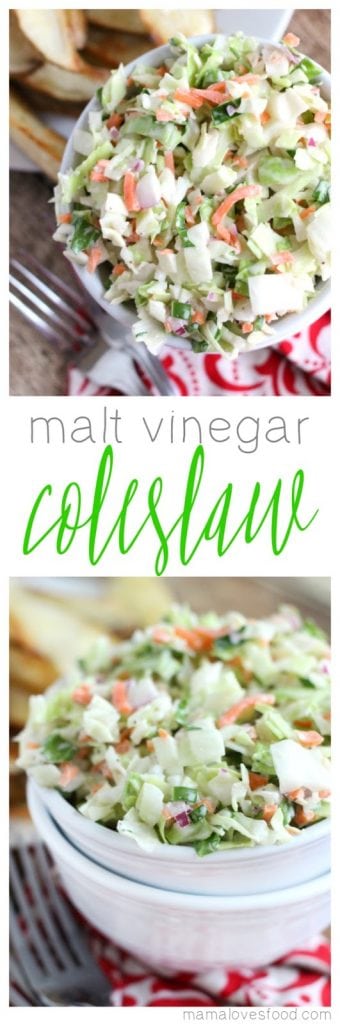 Malt Vinegar Coleslaw Recipe