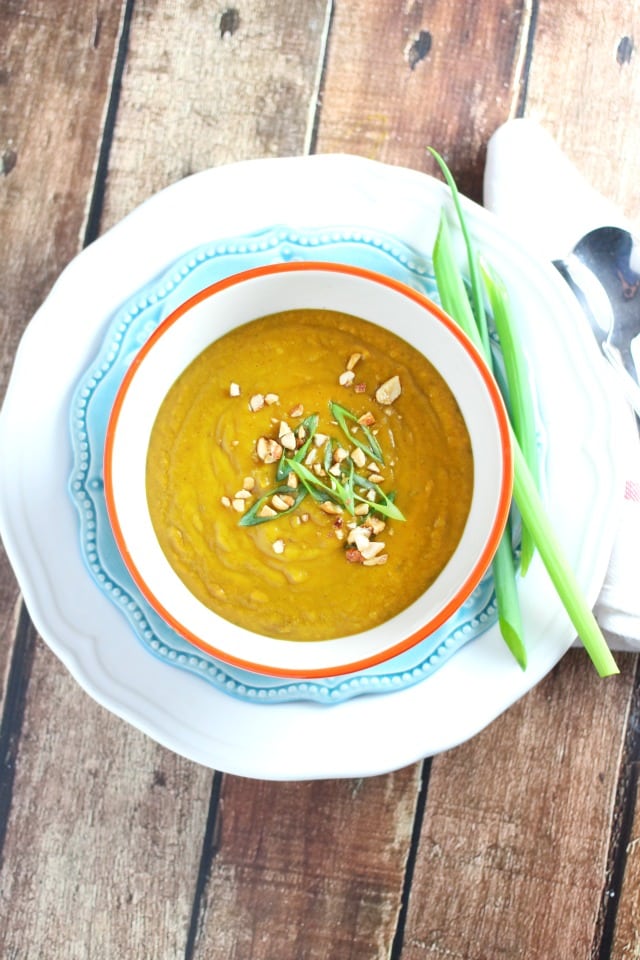 Sweet Potato Peanut Curry Soup Recipe