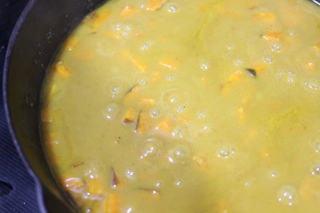 Sweet Potato Peanut Curry Soup Recipe