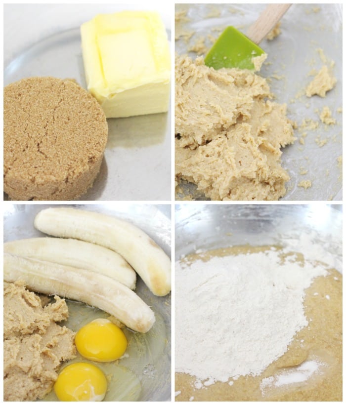 how to make banana bread step by step