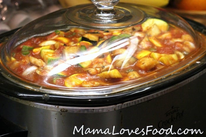 Cook Italian Stew for Four Hours in the Crock Pot