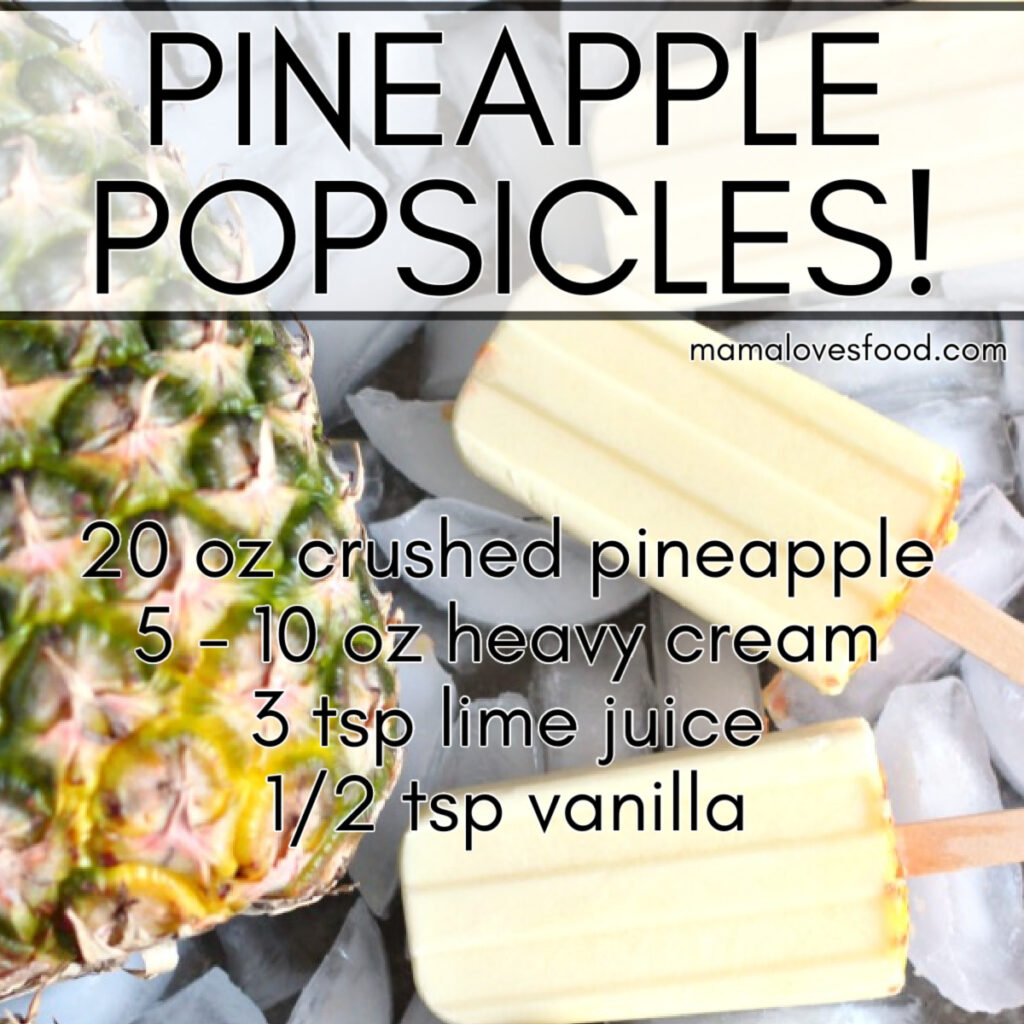 pineapple popsicles social