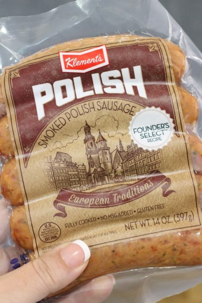 precooked polish sausage for sausage and peppers recipe