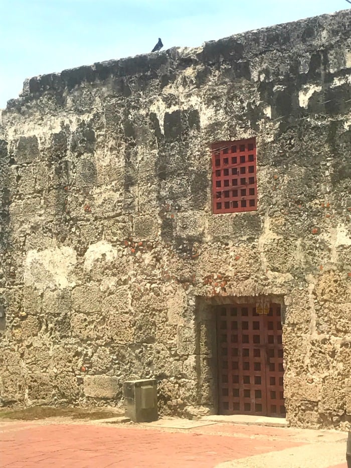 fortress walls in cartagena colombia 