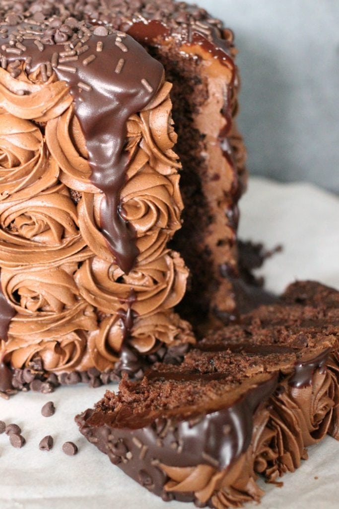 how to make an easy chocolate overload cake