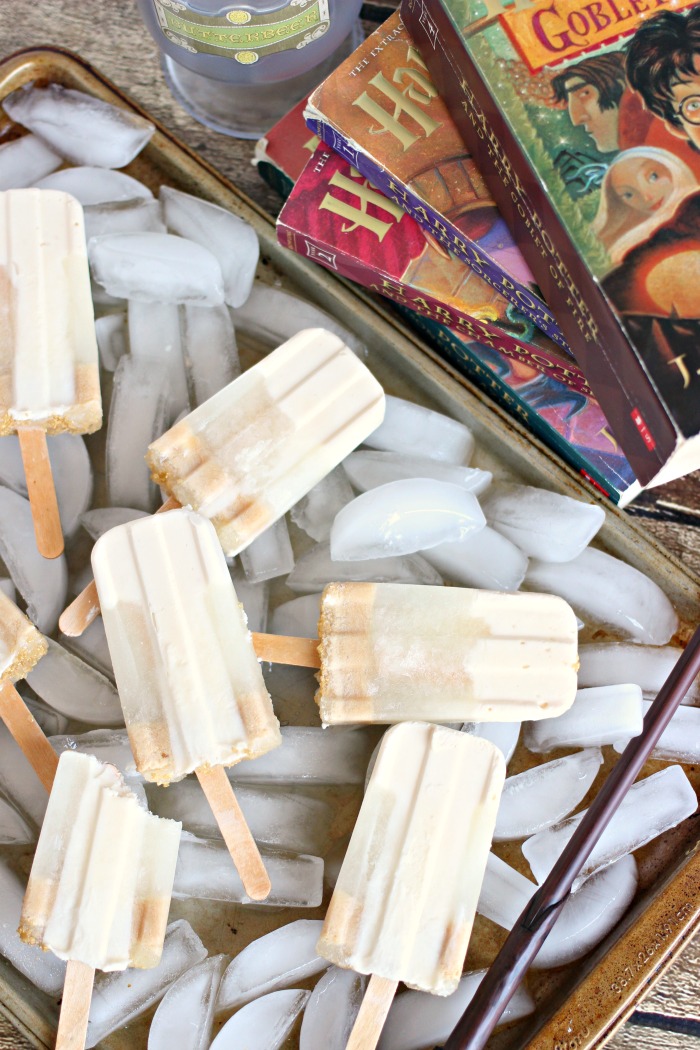 Frozen Butterbeer Popsicles Recipe
