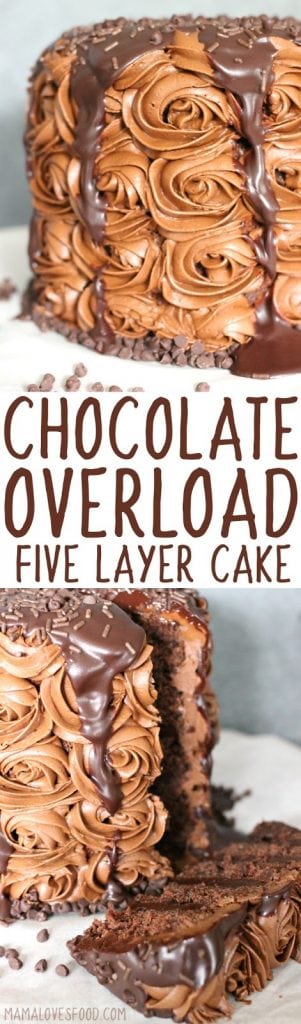 Easy Triple Chocolate Cake Recipe with Box Cake Mix