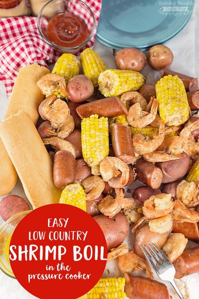 Low Country Shrimp Boil in The Pressure Cooker 