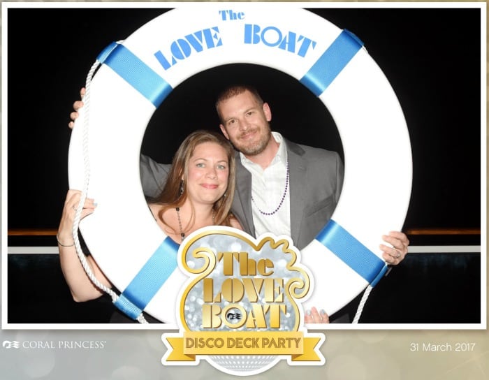Princess Coral Cruise Ship The Love Boat Disco Deck Party