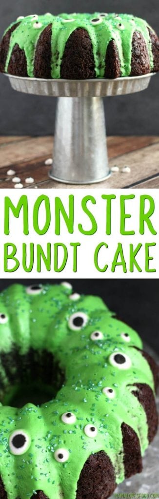 Easy Monster Bundt Cake Recipe