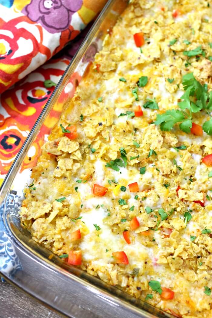 HOW TO MAKE A CHICKEN AND RICE TACO CASSEROLE