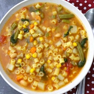 EASY MINESTRONE SOUP