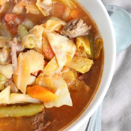 Cabbage Soup in the Instant Pot