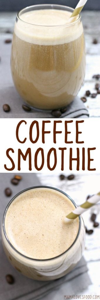 easy coffee smoothie
