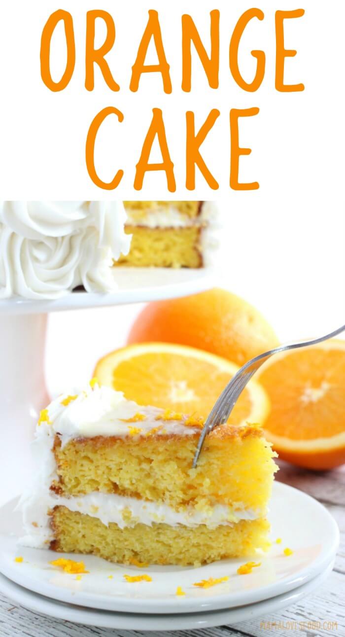 orange box cake