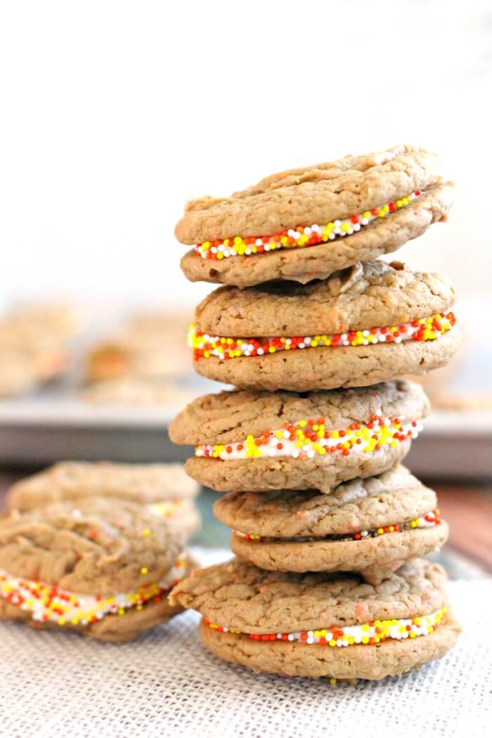 CARROT CAKE COOKIES FROM CAKE MIX