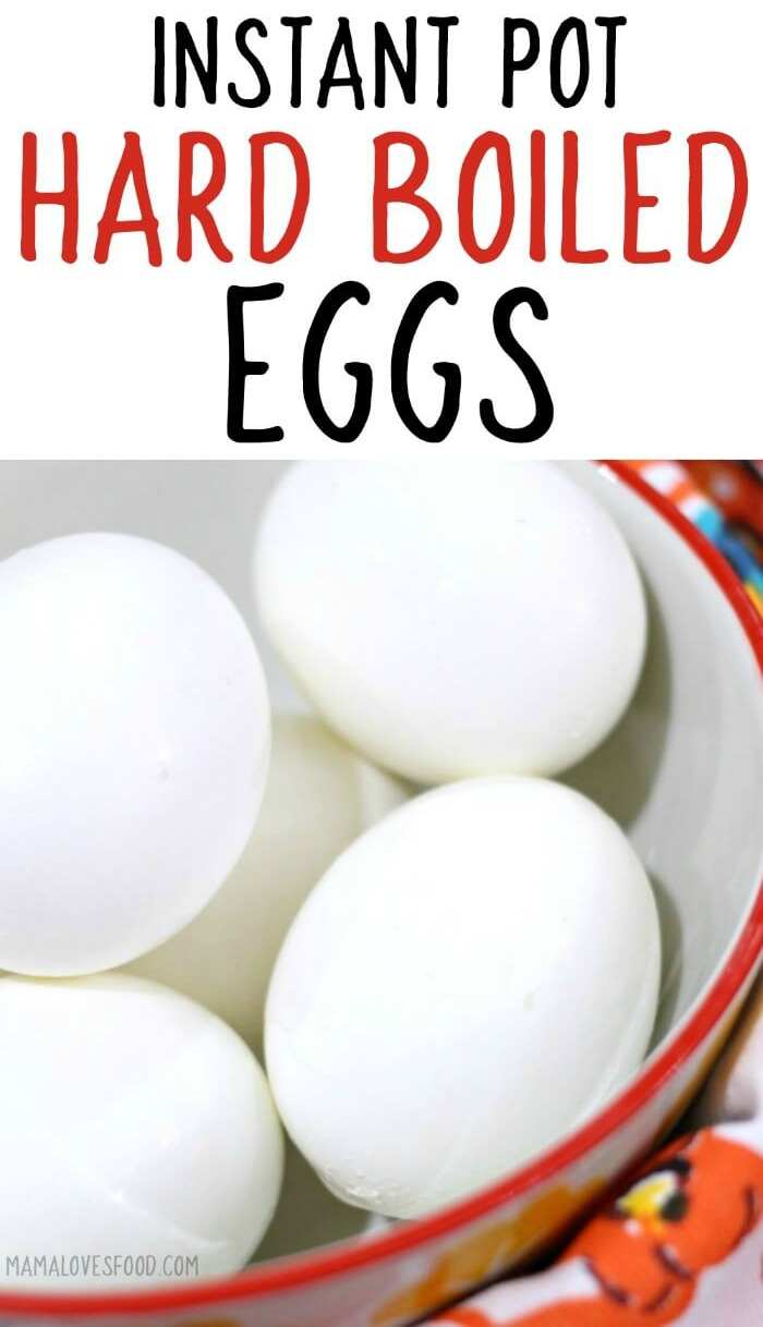 HOW TO MAKE INSTANT POT HARD BOILED EGGS