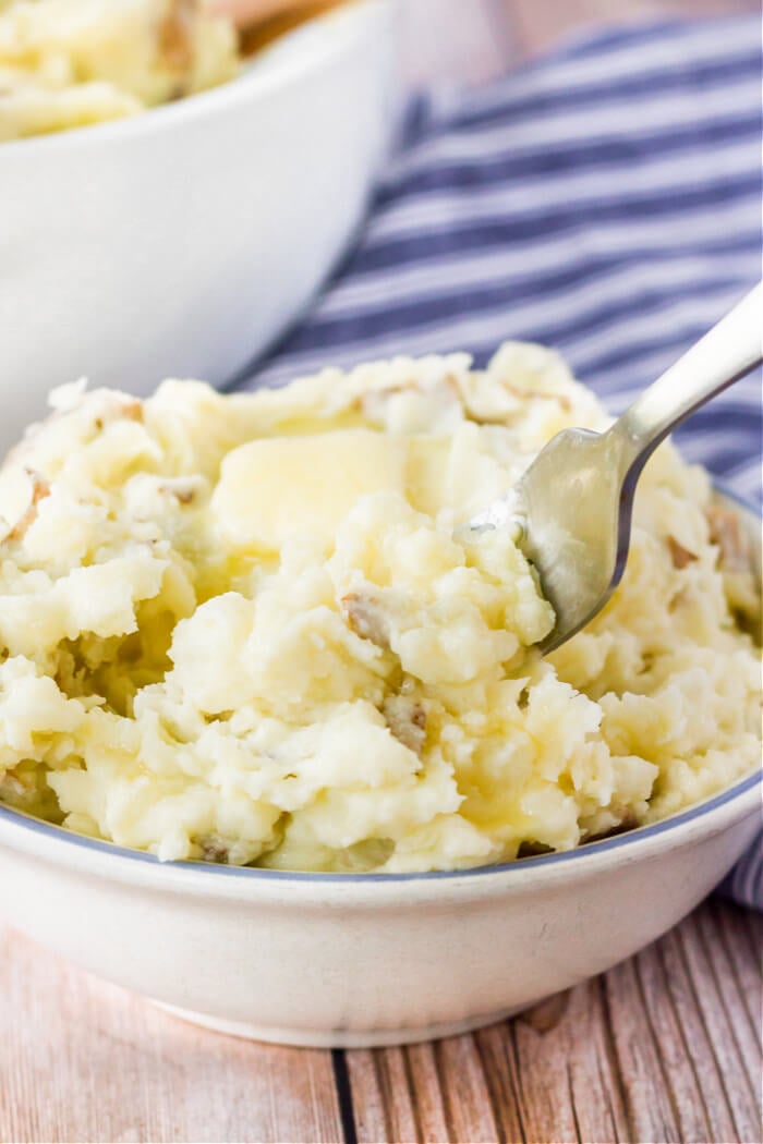 MASHED POTATOES WITH CREAM CHEESE