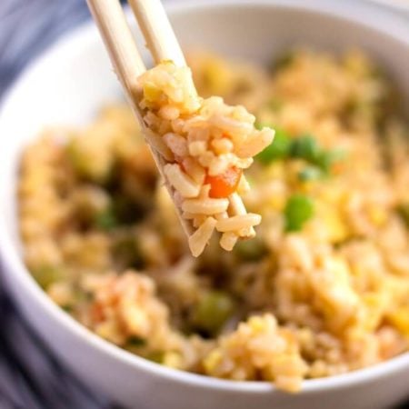 Fried Rice {Quick and Easy!}